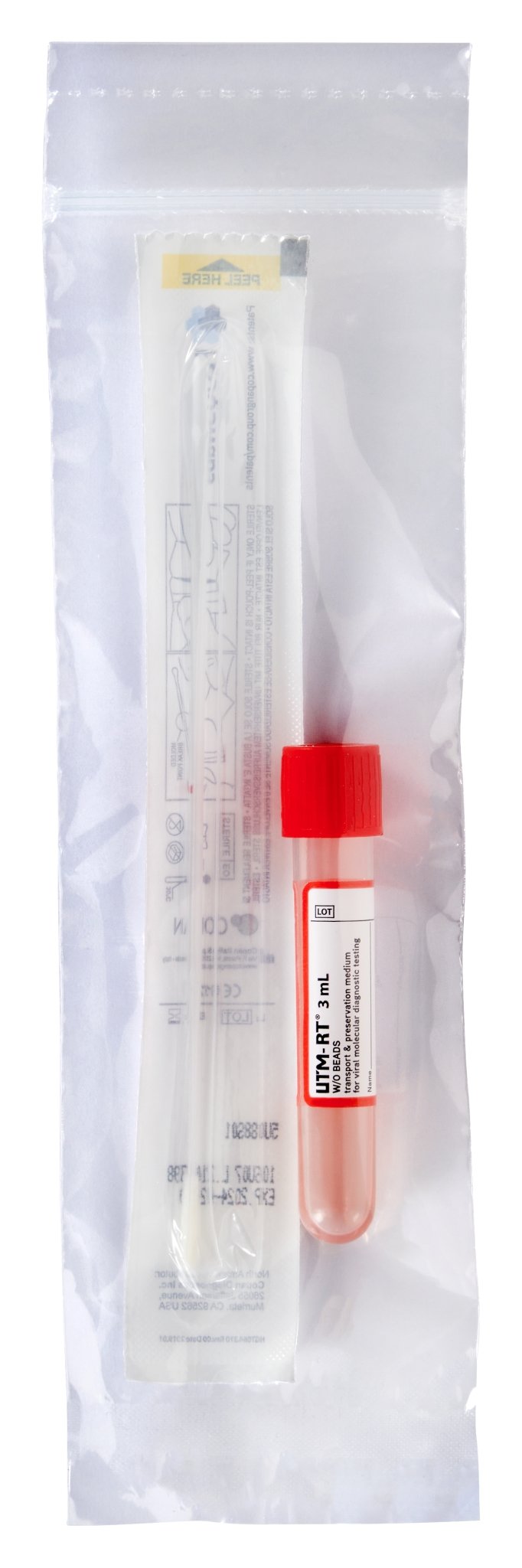 UTM 3C071N Mini Tip Specimen Collection Kit With Small Tube COPAN UTM 3C071N Mini Tip Specimen Collection Kit With Small Tube COPAN